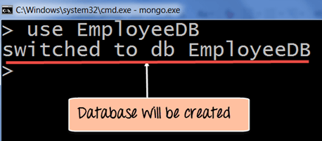 MongoDB 创建和插入数据库